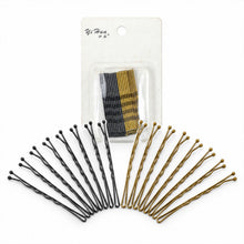 Metal Hair Pins With Flexible Grip And Rounded Tips (18 Pc)